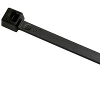 Standard Cable Ties 50 Pound 14 Inch UV Black 100 Count Made in USA