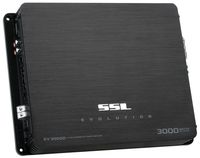 Sound Storm EV53000D Evolution 3000 Watt, 1 Ohm Stable Class D Monoblock Car Amplifier with Remote Subwoofer Control