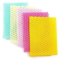 OliviaTree 5PCS Innovative Dish Washing Net Cloths,Scourer,Quick Dry, Mesh net for Washing Dish, Dish wash net, Dish Sponge, Dish Scrubber 11" by 11"