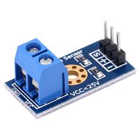 Voltage Sensor Board Module, 4 Pcs Max 25V Voltage Detector Range 3-Terminal Sensor Module