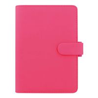 Filofax 2019 Personal Organizer, Saffiano Fluoro Pink, 6.75 x 3.75 inches (C028750-19)