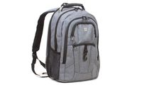Dejuno Commuter Backpack Checkpoint-Friendly 15.6" Laptop Pocket-Heather Grey, One Size