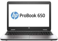 HP 15.6" Laptop ProBook 650 G2, Intel Core 6300U, 8GB RAM, 256GB SSD, Windows 10 Pro 64-bit - 7VJ87UT#ABA (Renewed)