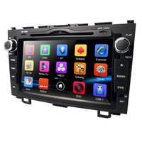 hizpo 8 Inch for Honda CRV CR-V 2007 2008 2009 2010 2011 in Dash HD Touch Screen Car DVD Player GPS Navigation Stereo Bluetooth/SD/USB/Mirrorlink/FM/AM Radio/AV-IN/1080P North America Map