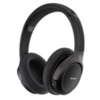 TeckNet Bluetooth Headphones Over Ear, Hi-Fi Stereo Wireless Headset,Foldable, Soft Memory Earmuffs, Audio Cable, CVC 6.0 Mic Noise-Reduction,for PC/Laptop/Cell Phones/Ipad/TV