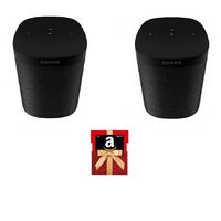 Sonos One SL Two Room Set with Free $30 Amazon Gift Card - Microphone-Free Smart Speaker