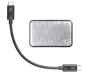 Monoprice Thunderbolt 3 Mobile Dual DisplayPort Output Adapter - Black 4K@60Hz Dual & 5K@60Hz Single Display