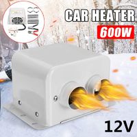 MASO 12V 600W Car Heater Kit, High Power Overheating Protection Fast Heating Defrost for Automobile Windscreen Winter