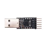 FTCBlock 2pcs CP2102 USB to TTL Serial Converter Adapter Module USB to TTL (CP2102)