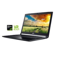 Acer Aspire 7 Premium 17.3" Gaming and Bussiness Laptop (Intel 8th Gen Coffee Lake i7-8750H 6-core, 32GB RAM, 1TB HDD + 256GB PCIe SSD, 17.3" FHD (1920x1080), GeForce GTX 1060, Win 10 Pro) VR Ready