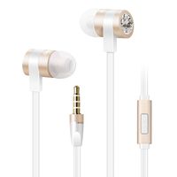 Earphones with Microphone Premium Earbuds Stereo White Headphones and Noise Isolating headset Made for All Android Smartphones( one pack)