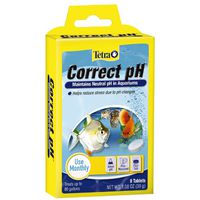 Tetra Correct pH Tablets 8 Count, For aquarium Water