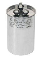 PowerWell 45+5 MFD 45/5 uf 370 or 440 Volt Dual Run Round Capacitor PW-45/5/R for Condenser Straight Cool or Heat Pump Air Conditioner - Guaranteed to Last 5 Years