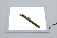 PERFECT CATCH Photo Studio Box Fill Light Shadowless Light Panel Dimmable Bottom Light Product Photography LED 15x15 inches