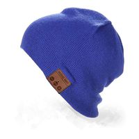 BearsFire Wireless Music Beanie Hat with Bluetooth Headphones Headset Earphone Speaker Mic Unisex Winter Warm Knit Hats Thick Skull Cap for Men Women