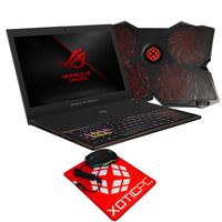 ASUS ROG Zephyrus GX501GI-US74 Essential (i7-8750H, 24GB RAM, 1TB NVMe SSD, NVIDIA GTX 1080 8GB, 15.6" Full HD 144Hz 3ms, Windows 10 Pro Signature) VR Ready Gaming Laptop