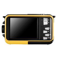 Waterproof Camera Underwater Camera Full HD 2.7K 48 MP Camera Selfie Dual Screens Point and Shoot Camera Selfie Dual Screen Waterproof Camera for Snorkeling