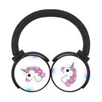 BLTHFun Bluetooth Headset Headphone Wireless Unicorn 3D Printed Noise-canceling Earphone