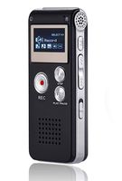 Digital Voice Recorder 16GB Voice Activated Recorder with Playback for Lectures - USB Rechargeable Dictaphone Sound Audio Recorder