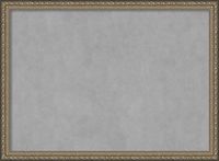 Framed Magnetic Board Bulletin Board | Magnet Board Parisian Silver Frame | Framed Magnetic Boards | 30.25 x 22.25"