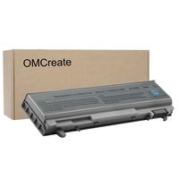 OMCreate Battery Compatible with Dell Latitude E6400 E6410 E6500 E6510 / Precision M4400, fits P/N PT434 W1193 KY265 312-0748- 12 Months Warranty