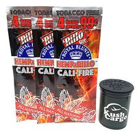 HEMPaRILLO Cali Fire Hemp Wraps with KC Pop Top (8 Packs)