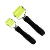 Lantee 2 Set Car Sound Deadener Application Rolling Wheel Roller 5cm x 3.5cm and 3cm x 3.5cm