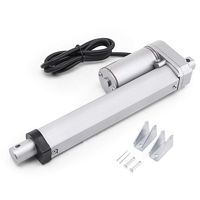 4'' Stroke Heavy Duty Linear Actuator 12V 225LB/900N Maximum Lift for Electroic, Medical, with Mounting Brackets