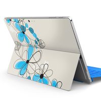 igsticker Ultra Thin Premium Protective Back Stickers Skins Universal Tablet Decal Cover for Microsoft Surface Pro7 / Pro2017/ Pro6 005072 Flower Green Illustration
