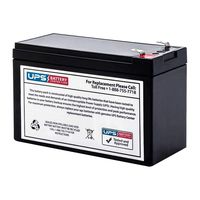 New RBC17 UPS Battery for APC Dell Back-UPS ES 650VA DL650T Compatible Replacement by UPSBatteryCenter
