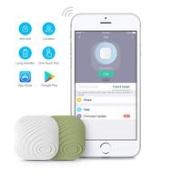Key Finder, Wonbo Anti-Lost Bluetooth Tracking Locator for Keys, Phones, Wallets, Bags with APP Control Compatible with iOS & Android(Green&White)