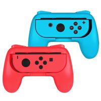 Fintie Grip for Nintendo Switch Joy-Con, [Ergonomic Design] Wear-Resistant Comfort Game Controller Handle Kit for Nintendo Switch Joy Con (2-Pack), Blue Red