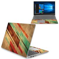 MightySkins Skin Compatible With Lenovo Ideapad 330S 15" (2018) - Abstract Wood | Protective, Durable, and Unique Vinyl Decal wrap cover | Easy To Apply, Remove, and Change Styles | Made in the USA