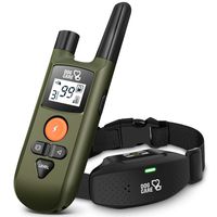 DOG CARE Dog Training Collar with Remote, 3 Training Modes, Including Beep and Vibration, Rechargeable Waterproof Collar for Dogs, 1000Ft Range, Harmless Safe & Effective for Large Medium Dogs