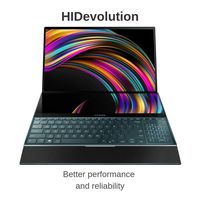 HIDevolution ASUS Zenbook Pro Duo UX581GV 15.6" 4K UHD | 2.4 GHz i9-9980HK, RTX 2060, 32GB 2666MHz RAM, 4TB PCIe SSD | Authorized Performance Upgrades & Warranty