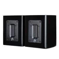 Aperion Audio Aluminum True-Ribbon Super Tweeter Pair for Home Theater Stereo Speaker HiFi Audiophile Ultra High-End Frequency Response up to 40kHz (Gloss Black)