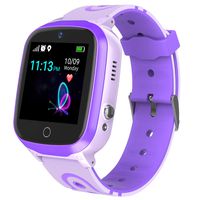 Smart Watch for Kids - Boys Girls Smartwatch Phone with Waterproof GPS Tracker Voice Chat SOS Call Camera Games Alarm Clock Anti Lost Games Touch Screen Watch Children Students Birthday Gifts