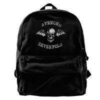 Avenged Sevenfold Men And Women Canvas Backpack School Laptop Bag