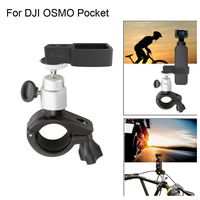 Wenini Mount Holder for DJI OSMO Pocket, Bicycle Mount Clamp Holder Bracket Stand for DJI OSMO Pocket Handheld Gimble Camera (Black)