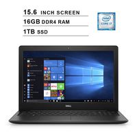 2019 Dell Premium Inspiron 15 3583 15.6 Inch FHD Laptop (Intel Core i7-8565U up to 4.6 GHz, 16GB RAM, 1TB SSD, Intel UHD Graphics 620, WiFi, Bluetooth, HDMI, Windows 10)