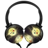 AMAOZNBSTEER Wired Headphones Headsets SteeNF Foldable Over Ear for Boys Girls Black