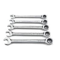 GEARWRENCH 5 Pc. 12 Point Ratcheting Combination SAE Wrench Set - 93005