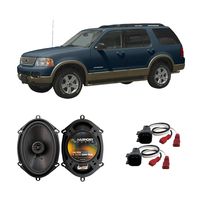 Compatible with Ford Explorer 2002-2005 Rear Door Factory Replacement Harmony HA-R68 Speakers New