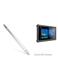 Getac F110 (4th Gen) Stylus Pen, BoxWave [AccuPoint Active Stylus] Electronic Stylus with Ultra Fine Tip for Getac F110 (4th Gen) - Metallic Silver