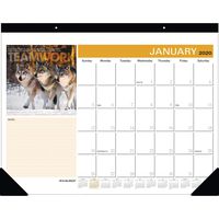 AT-A-GLANCE 2020 Desk Calendar, Desk Pad, 21-3/4" x 17", Successories Motivational (SKW800-00)