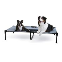 K&H Pet Products Original Pet Cot Elevated Dog Bed - Gray/Mesh X-Large (32" x 50" x 9")