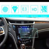 8X-SPEED for Cadillac XTS CTS SRX ATS ATS-L Escalade 8-Inch 174x104mm Car Navigation Screen Protector HD Clarity 9H Tempered Glass Anti-Scratch, in-Dash Media Touch Screen GPS Display Protective Film