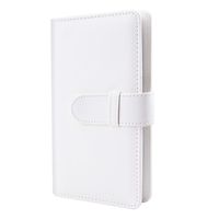 SUNMN 2x3 Inches Photo Album Compatible for Polaroid Mint Pocket, Zip, Snap, HP Sprocket Photo Printer, Kodak Smile, PRINTOMATIC, Canon Ivy Instant Printer Films (White)