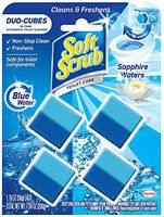 Soft Scrub In-Tank Toilet Cleaner Duo-Cubes, Sapphire Waters, 4 Count