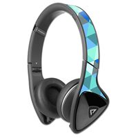 MightySkins Protective Vinyl Skin Decal Compatible with Monster DNA Headphones wrap Cover Sticker Skins Blue Kaleidoscope